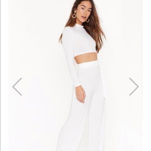 Nasty Gal Love on Top & Pants Set